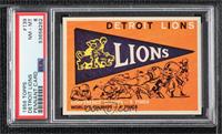 Detroit Lions Pennant [PSA 8 NM‑MT]