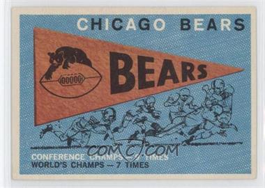 1959 Topps - [Base] #153 - Chicago Bears Team