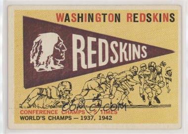 1959 Topps - [Base] #168 - Washington Redskins