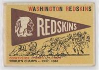 Washington Redskins [Good to VG‑EX]