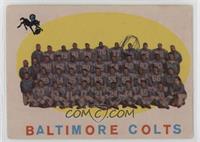 Baltimore Colts Team [Poor to Fair]