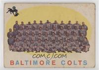 Baltimore Colts Team [Poor to Fair]