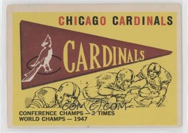 1959 Topps - [Base] #24 - Chicago Cardinals Team [Good to VG‑EX]