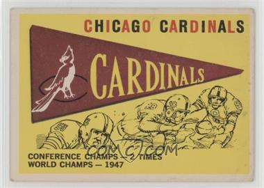 1959 Topps - [Base] #24 - Chicago Cardinals Team [Good to VG‑EX]
