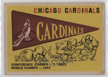 1959 Topps - [Base] #24 - Chicago Cardinals Team [Good to VG‑EX]