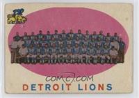 Detroit Lions [Poor to Fair]