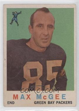 1959 Topps - [Base] #4 - Max McGee [Good to VG‑EX]