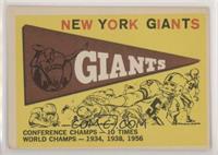 New York Giants Team