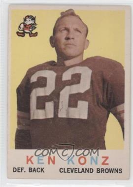 1959 Topps - [Base] #54 - Ken Konz [Good to VG‑EX]