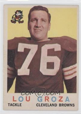 1959 Topps - [Base] #60 - Lou Groza