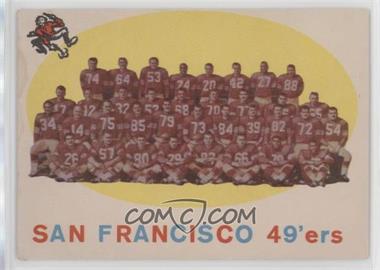 1959 Topps - [Base] #61 - San Francisco 49ers Team