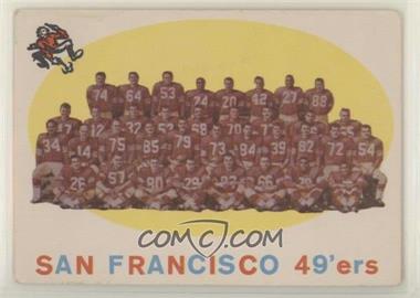 1959 Topps - [Base] #61 - San Francisco 49ers Team