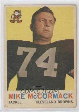 1959 Topps - [Base] #74 - Mike McCormack [Good to VG‑EX]