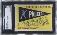 Green Bay Packers Team [SGC 70 EX+ 5.5]