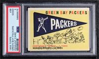 Green Bay Packers Team [PSA 2 GOOD]