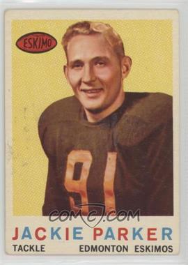 1959 Topps CFL - [Base] #43 - Jackie Parker [Poor to Fair]