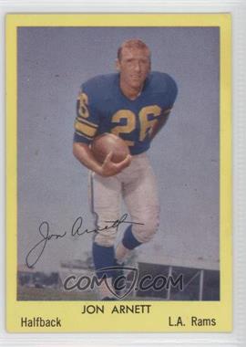 1960 Bell Brand Los Angeles Rams - [Base] #7 - Jon Arnett [Good to VG‑EX]
