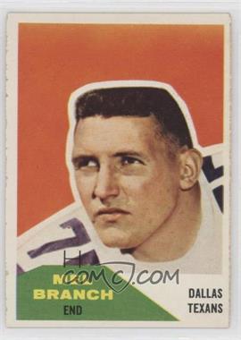 1960 Fleer - [Base] #100 - Mel Branch