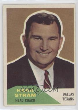 1960 Fleer - [Base] #116 - Hank Stram