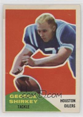 1960 Fleer - [Base] #12 - George Shirkey