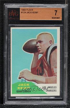 1960 Fleer - [Base] #124 - Jack Kemp [BVG 7 NEAR MINT]