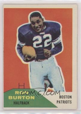 1960 Fleer - [Base] #130 - Ron Burton