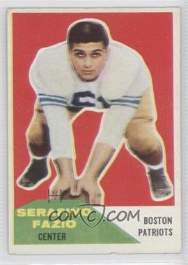 1960 Fleer - [Base] #15 - Foge Fazio