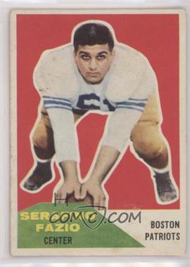 1960 Fleer - [Base] #15 - Foge Fazio