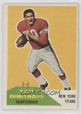 1960 Fleer - [Base] #16 - Tom Dimitroff