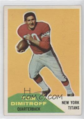 1960 Fleer - [Base] #16 - Tom Dimitroff