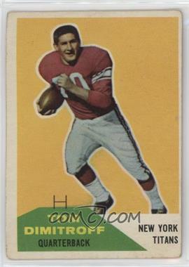 1960 Fleer - [Base] #16 - Tom Dimitroff