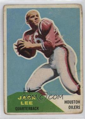 1960 Fleer - [Base] #38 - Jack Lee [Poor to Fair]