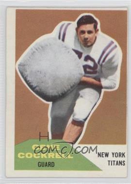 1960 Fleer - [Base] #56 - Gene Cockrell