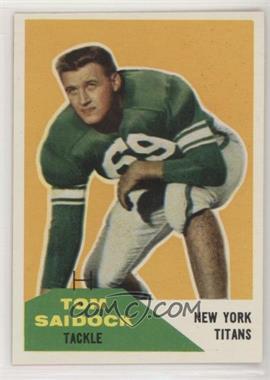 1960 Fleer - [Base] #64 - Tom Saidock