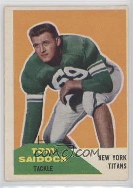 1960 Fleer - [Base] #64 - Tom Saidock