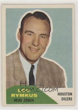 1960 Fleer - [Base] #80 - Lou Rymkus [Good to VG‑EX]