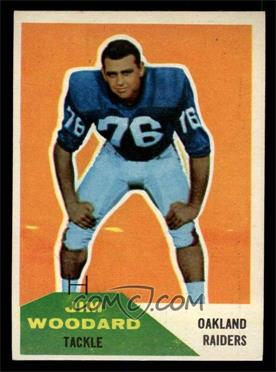 1960 Fleer - [Base] #84 - Jim Woodard [EX MT]