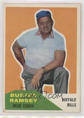 1960 Fleer - [Base] #92 - Buster Ramsey