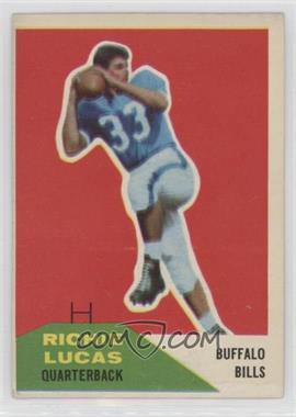 1960 Fleer - [Base] #96 - Richie Lucas