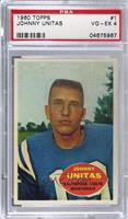 Johnny Unitas [PSA 4 VG‑EX]