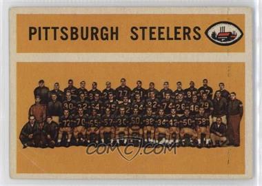 1960 Topps - [Base] #102 - Pittsburgh Steelers Team [Good to VG‑EX]