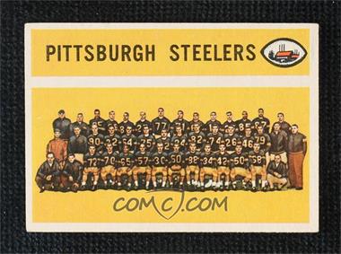 1960 Topps - [Base] #102 - Pittsburgh Steelers Team [Good to VG‑EX]