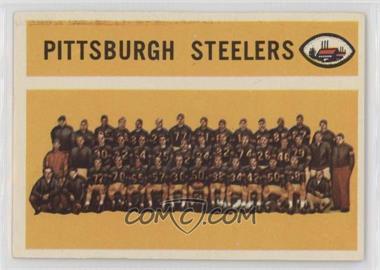 1960 Topps - [Base] #102 - Pittsburgh Steelers Team
