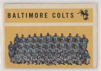 Baltimore Colts Team [Good to VG‑EX]