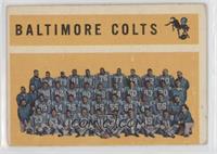 Baltimore Colts Team [Poor to Fair]