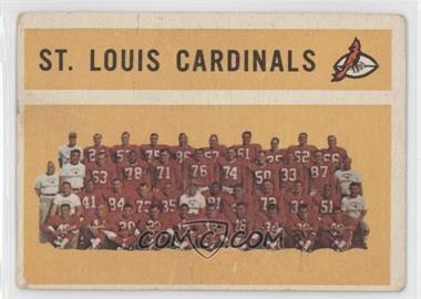 1960 Topps - [Base] #112 - St. Louis Cardinals Team [Poor to Fair]