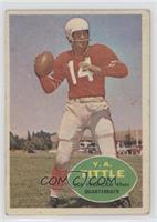 Y.A. Tittle [Good to VG‑EX]