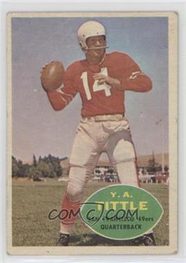 1960 Topps - [Base] #113 - Y.A. Tittle [Good to VG‑EX]