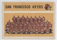 San Francisco 49ers Team [Good to VG‑EX]