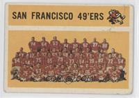 San Francisco 49ers Team [Good to VG‑EX]